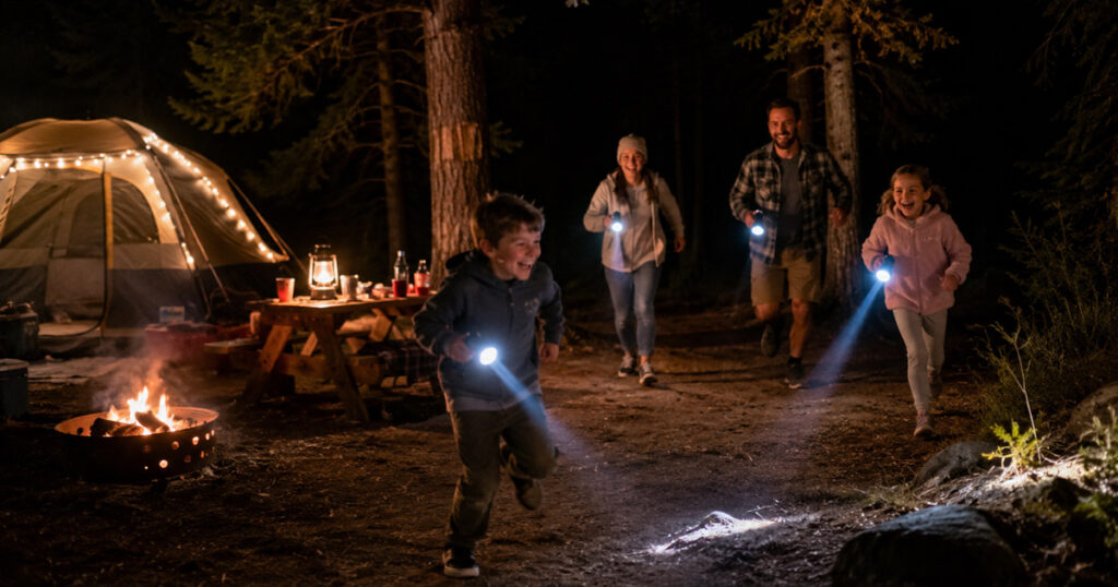 First Time Camping with Family
