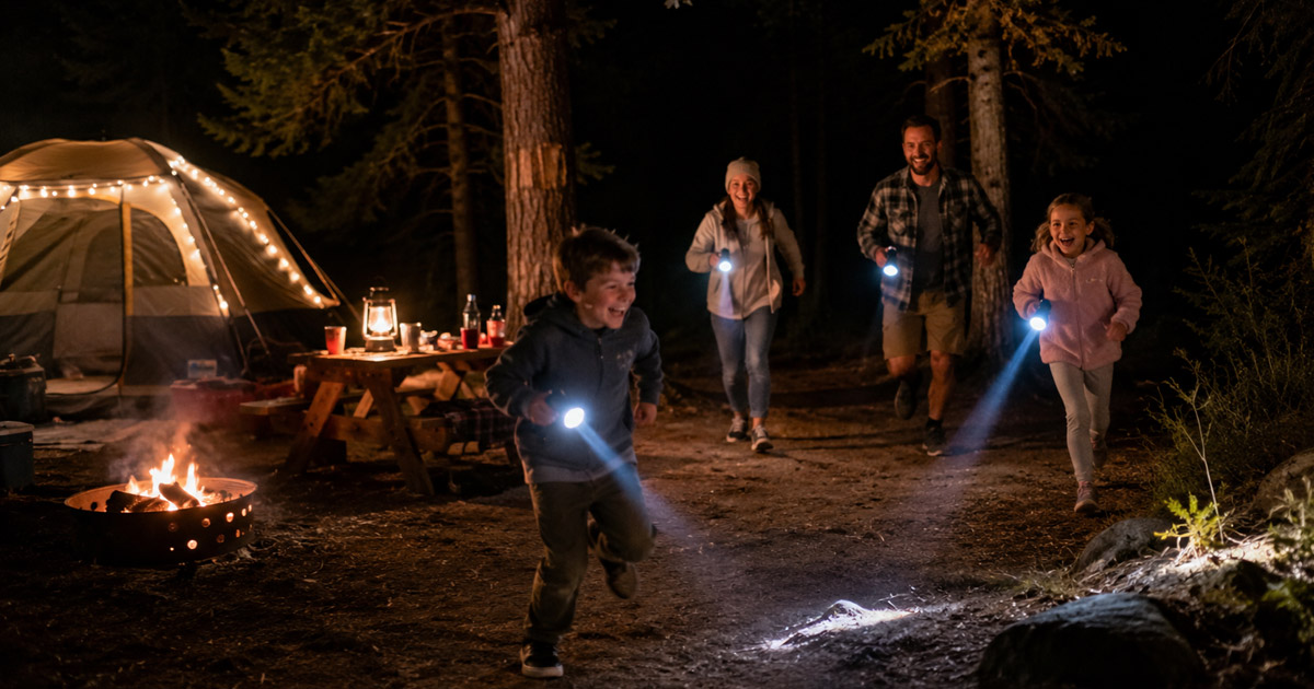 First Time Camping with Family