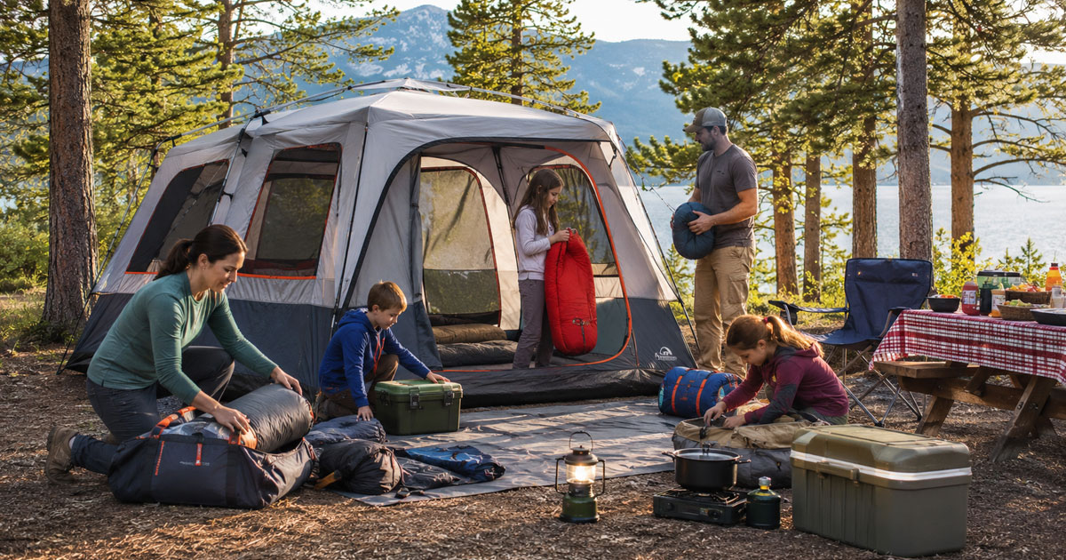 best 6 person camping tent for family of 5