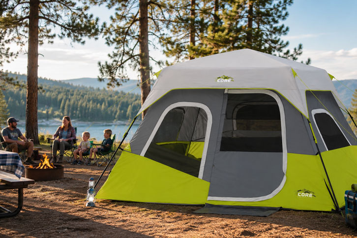 Best Instant Tents for Family Camping (Setup in Minutes)