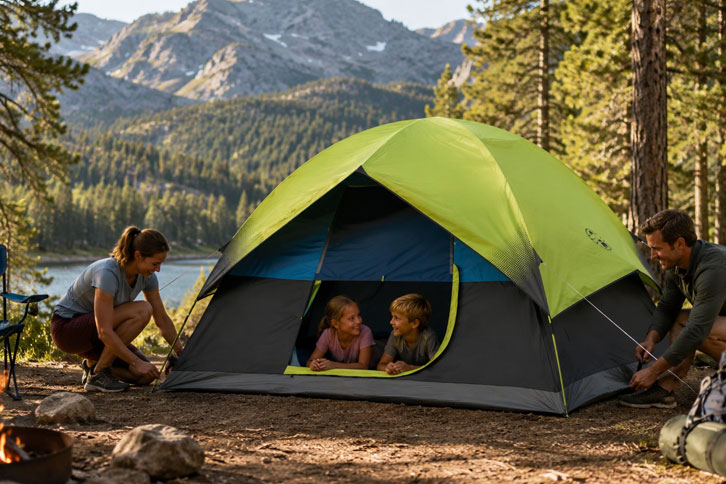 Best Family Camping Tents Under $200 (That Don't Leak)
