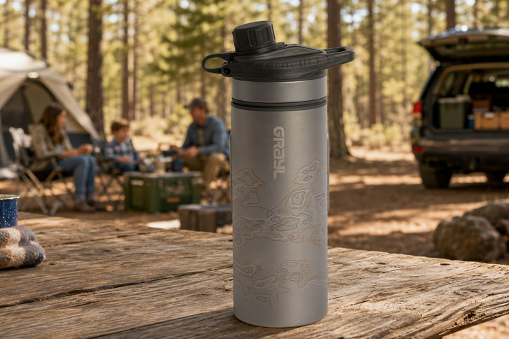 Grayl GeoPress - Easiest for Kids to Use - best water filter camping