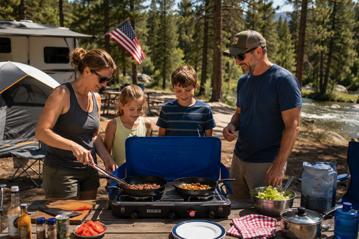 Best 2-Burner Camping Stoves for Families in 2026