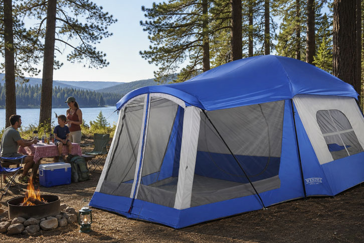 Best Camping Tents with AC Port for Summer Camping