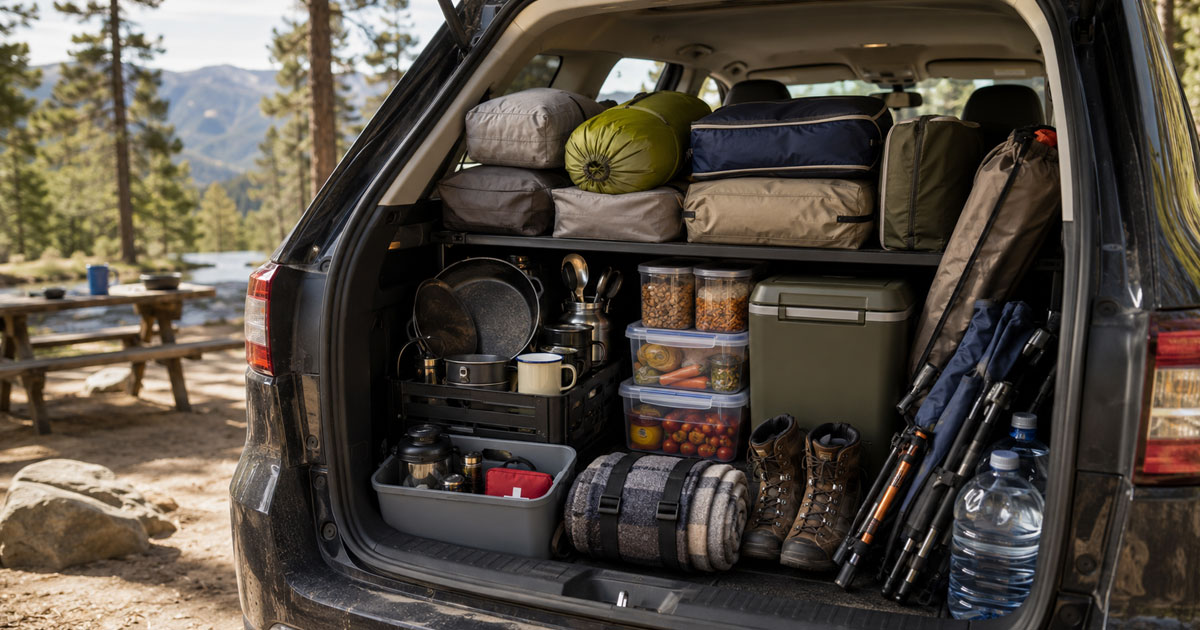 camping packing list
