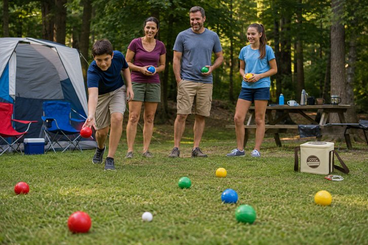 GoSports Bocce Ball Set - Best for Mixed Ages
