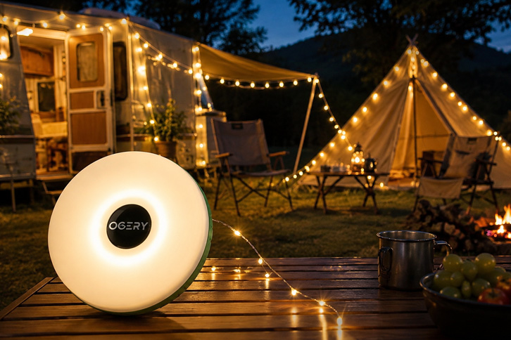 Ogery 4-in-1 Wind-Up String Lights