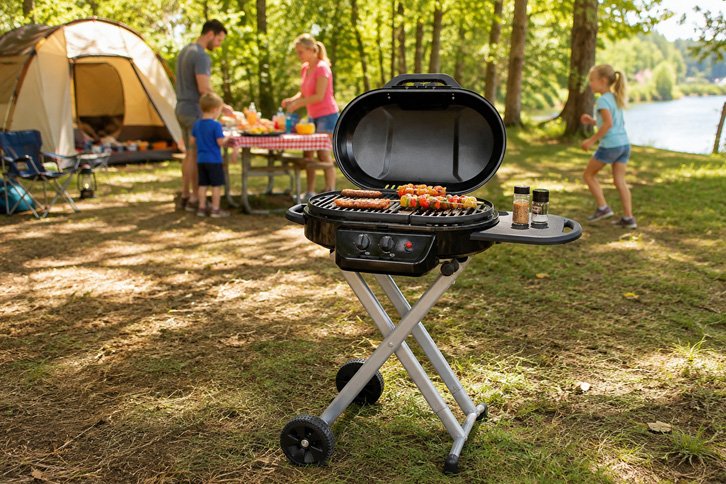 Coleman RoadTrip 225 - Best Value - portable propane grill camping
