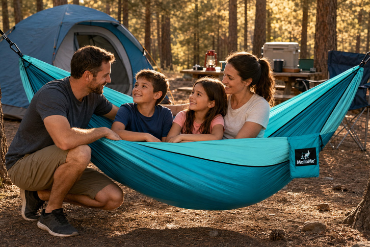 MalloMe Camping Hammock for Adults & Kids - Best Budget