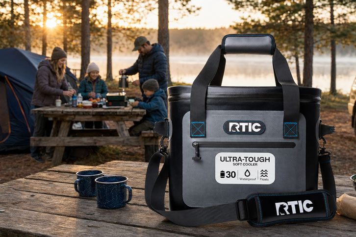 RTIC Ultra-Tough Soft Cooler 30 Can - Best Overall