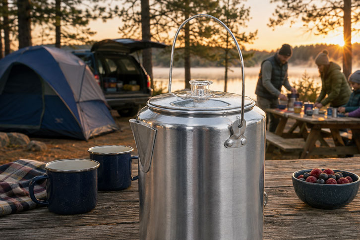 Stansport 20-Cup Percolator - Best for Big Groups