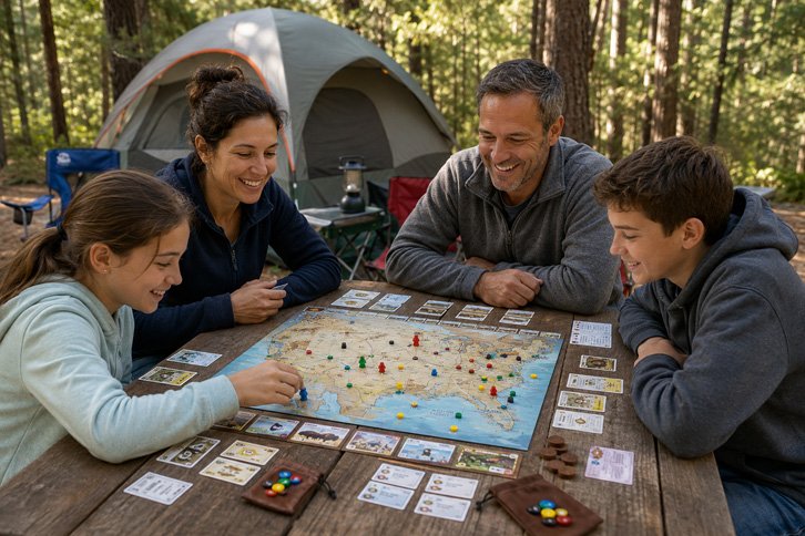 Trekking: The National Parks Card Game - Best Rainy Day Game