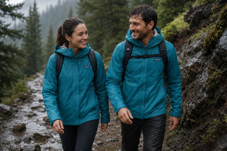 Patagonia Torrentshell 3L - Best Overall (Adults) - Best Rain Jackets for Family Camping