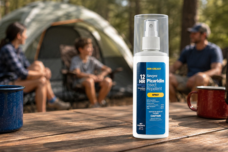 Sawyer Premium Picaridin Insect Repellent - Best Overall - best bug spray camping